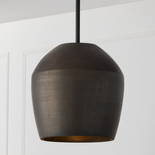 Capital Lighting 354212UR One Light Pendant, Terracotta Umber (2)