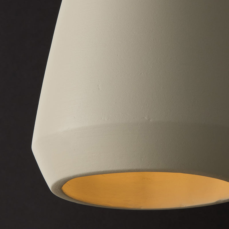 Capital Lighting 354213IV One Light Pendant, Terracotta Ivory (3)
