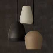 Capital Lighting 354213IV One Light Pendant, Terracotta Ivory (4)
