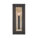 Capital Lighting 654011EB One Light Wall Sconce, Espresso Stain and Black (2)
