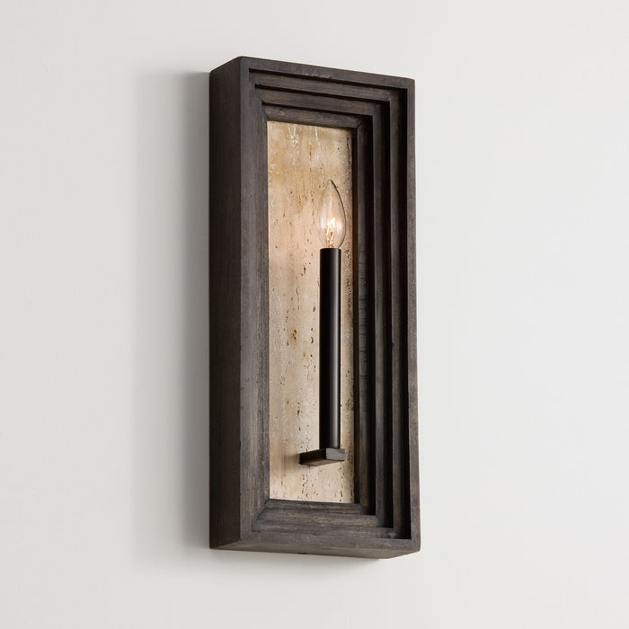 Capital Lighting 654011EB One Light Wall Sconce, Espresso Stain and Black (4)