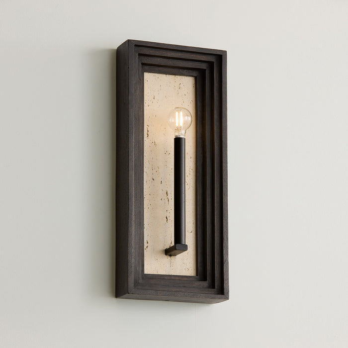 Capital Lighting 654011EB One Light Wall Sconce, Espresso Stain and Black (5)