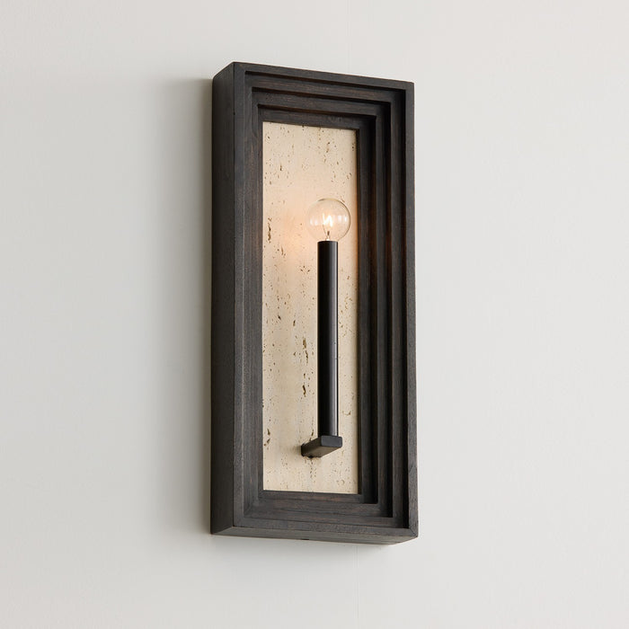 Capital Lighting 654011EB One Light Wall Sconce, Espresso Stain and Black (6)