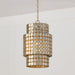 Capital Lighting 354111HB One Light Pendant, Champagne Brass (2)