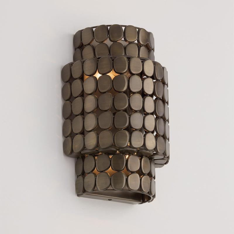 Capital Lighting 654121DR Two Light Wall Sconce, Dark Brass (3)