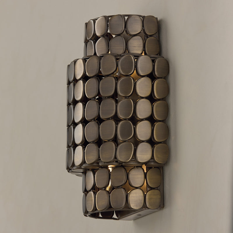 Capital Lighting 654121DR Two Light Wall Sconce, Dark Brass (5)