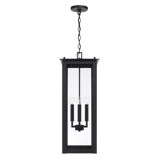 Capital Lighting 934644BK Four Light Outdoor Hanging Lantern, Black (2)