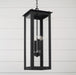Capital Lighting 934644BK Four Light Outdoor Hanging Lantern, Black (3)