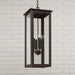 Capital Lighting 934644OZ Four Light Outdoor Hanging Lantern, Oiled Bronze (3)