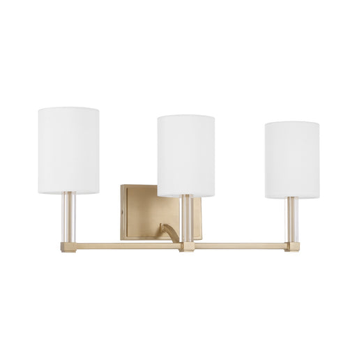 Capital Lighting 157031MA-715 Three Light Vanity, Matte Brass (2)