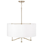 Capital Lighting 357041MA Four Light Pendant, Matte Brass (2)