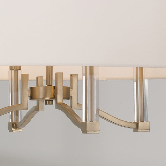 Capital Lighting 357041MA Four Light Pendant, Matte Brass (4)