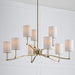 Capital Lighting 457091MA-715 Nine Light Chandelier, Matte Brass (4)