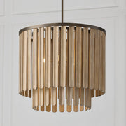 Capital Lighting 355651DR Five Light Pendant, Dark Brass (3)