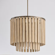 Capital Lighting 355651DR Five Light Pendant, Dark Brass (4)