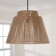 Capital Lighting 956311SK One Light Outdoor Hanging Lantern, Sienna and Black (2)