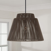 Capital Lighting 956311UK One Light Outdoor Hanging Lantern, Umber and Black (2)