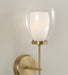 Capital Lighting 655911AD One Light Wall Sconce, Aged Brass (5)