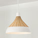 Capital Lighting 353912WE One Light Pendant, Matte White (2)