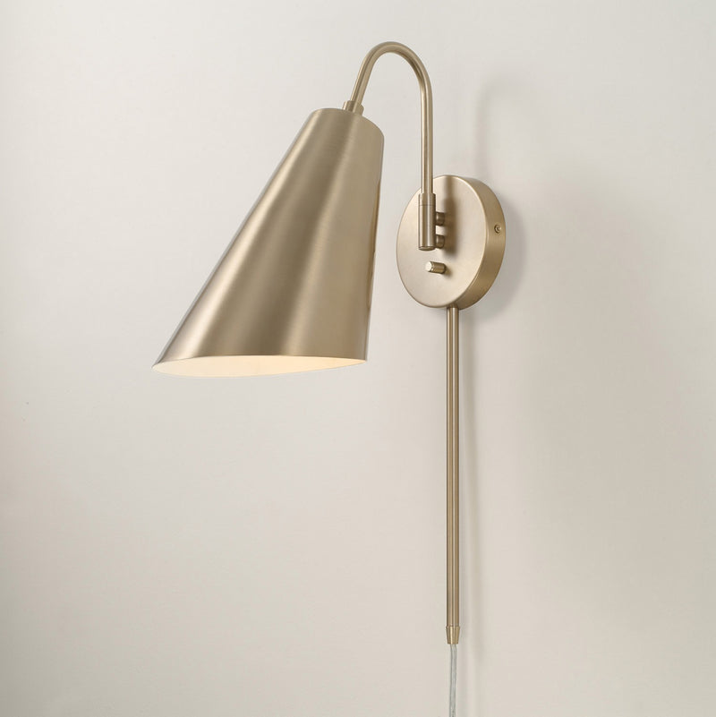 Capital Lighting 654911MA One Light Wall Sconce, Matte Brass (4)