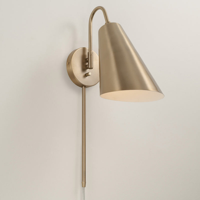 Capital Lighting 654911MA One Light Wall Sconce, Matte Brass (5)