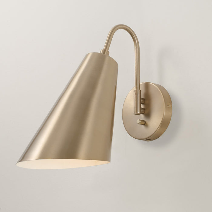 Capital Lighting 654911MA One Light Wall Sconce, Matte Brass (6)