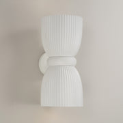 Capital Lighting 656121CE Two Light Wall Sconce, Ceramic White (4)