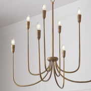 Capital Lighting 456881MZ Eight Light Chandelier, Mystic Bronze (5)