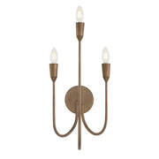 Capital Lighting 656831MZ Three Light Wall Sconce, Mystic Bronze (2)