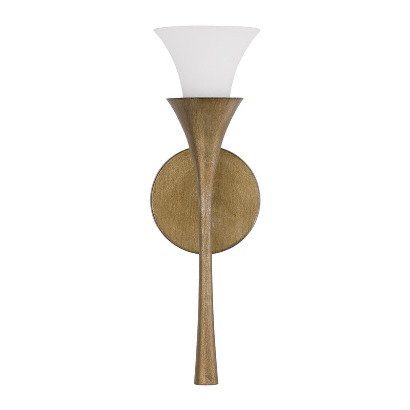 Capital Lighting 655711ML One Light Wall Sconce, Mystic Luster (2)
