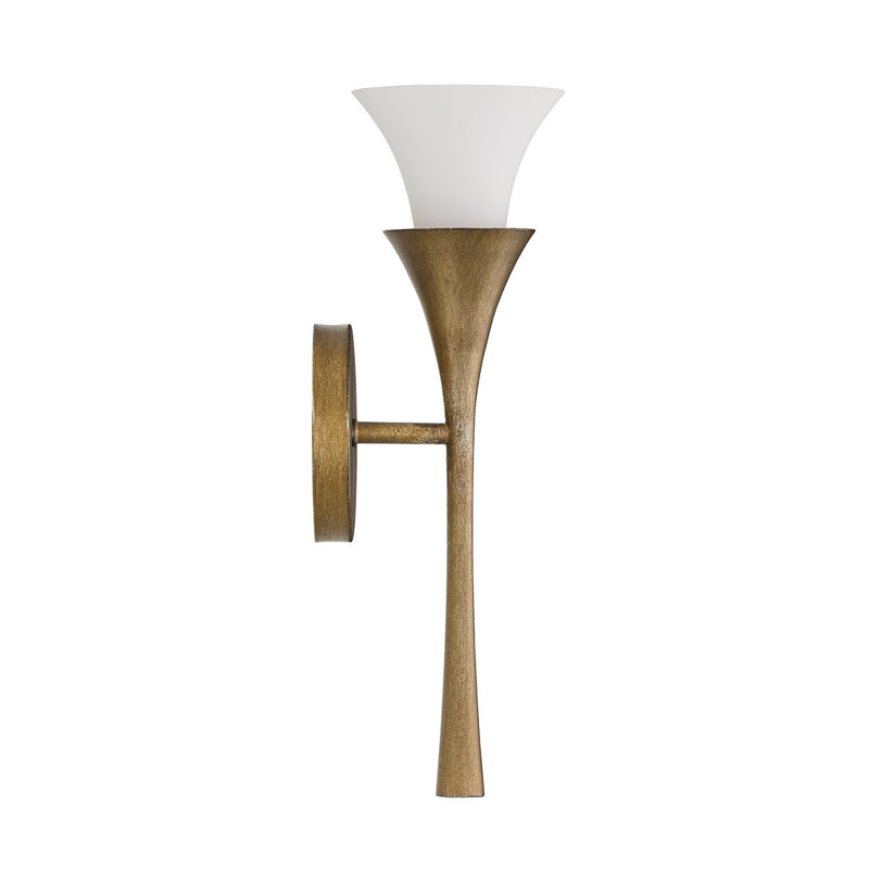 Capital Lighting 655711ML One Light Wall Sconce, Mystic Luster (3)