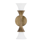 Capital Lighting 655721ML Two Light Wall Sconce, Mystic Luster (2)