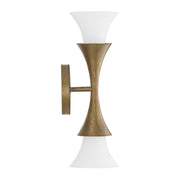 Capital Lighting 655721ML Two Light Wall Sconce, Mystic Luster (3)