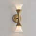 Capital Lighting 655721ML Two Light Wall Sconce, Mystic Luster (4)