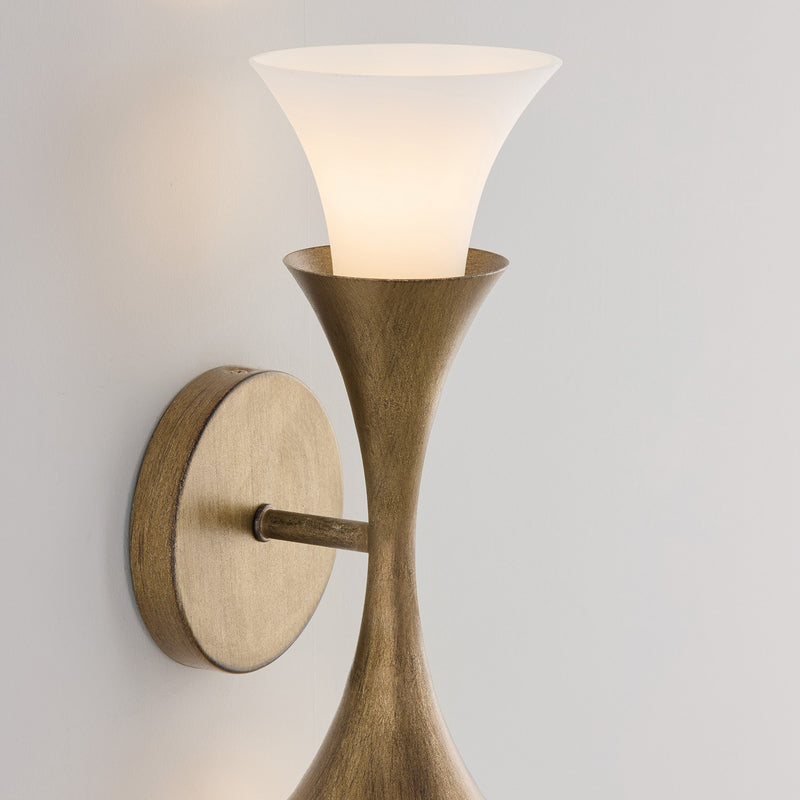 Capital Lighting 655721ML Two Light Wall Sconce, Mystic Luster (5)