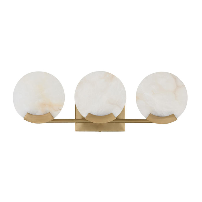 Capital Lighting 154631AD Three Light Vanity, Aged Brass (2)