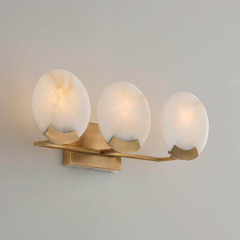 Capital Lighting 154631AD Three Light Vanity, Aged Brass (4)