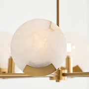 Capital Lighting 454682AD Eight Light Chandelier, Aged Brass (6)