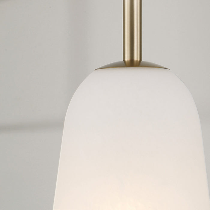 Capital Lighting 356911MA One Light Pendant, Matte Brass (3)