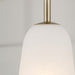 Capital Lighting 356911MA One Light Pendant, Matte Brass (3)