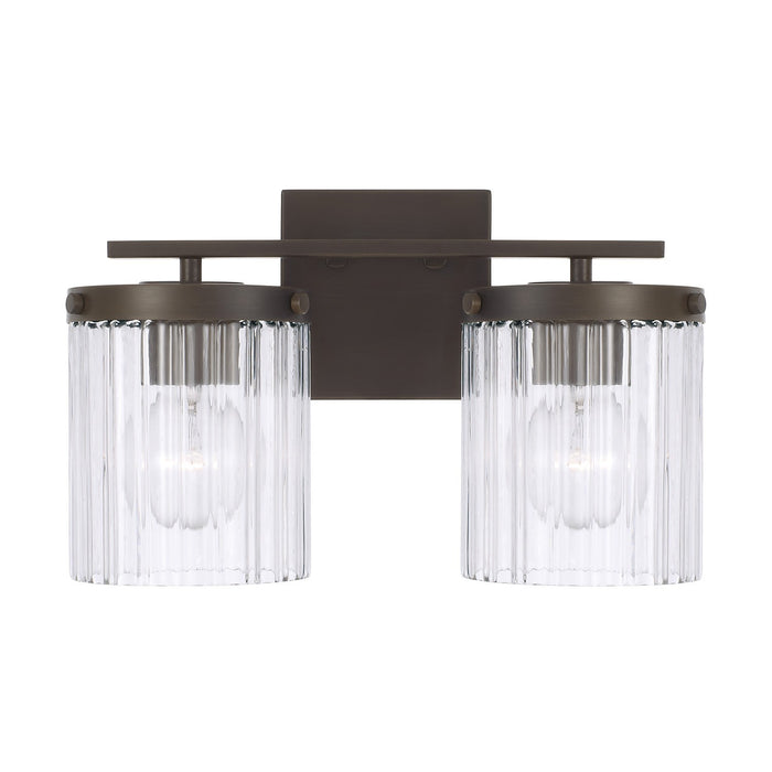 Capital Lighting 156221OR-555 Two Light Vanity, Oil Rubbed Bronze (2)