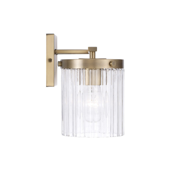 Capital Lighting 156231AD-555 Three Light Vanity, Aged Brass (3)