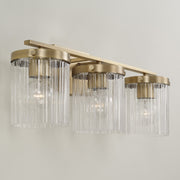 Capital Lighting 156231AD-555 Three Light Vanity, Aged Brass (4)