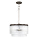 Capital Lighting 356231OR Three Light Pendant, Oil Rubbed Bronze (2)