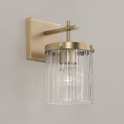 Capital Lighting 656211AD-555 One Light Wall Sconce, Aged Brass (4)