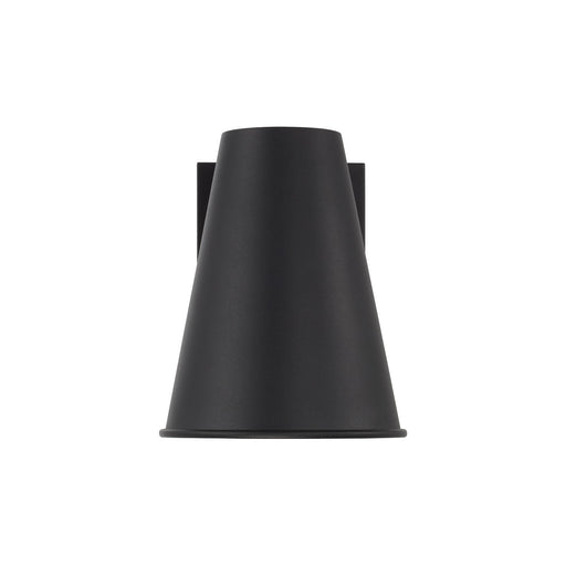 Capital Lighting 955111BK One Light Outdoor Wall Lantern, Black (2)