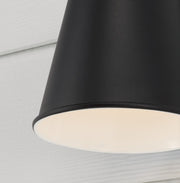 Capital Lighting 955111BK One Light Outdoor Wall Lantern, Black (5)