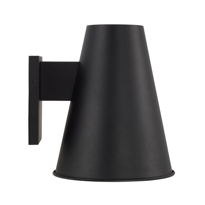 Capital Lighting 955112BK One Light Outdoor Wall Lantern, Black (3)