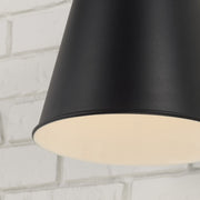 Capital Lighting 955112BK One Light Outdoor Wall Lantern, Black (5)