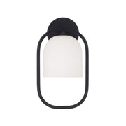 Capital Lighting 657311MB-558 One Light Wall Sconce, Matte Black (2)